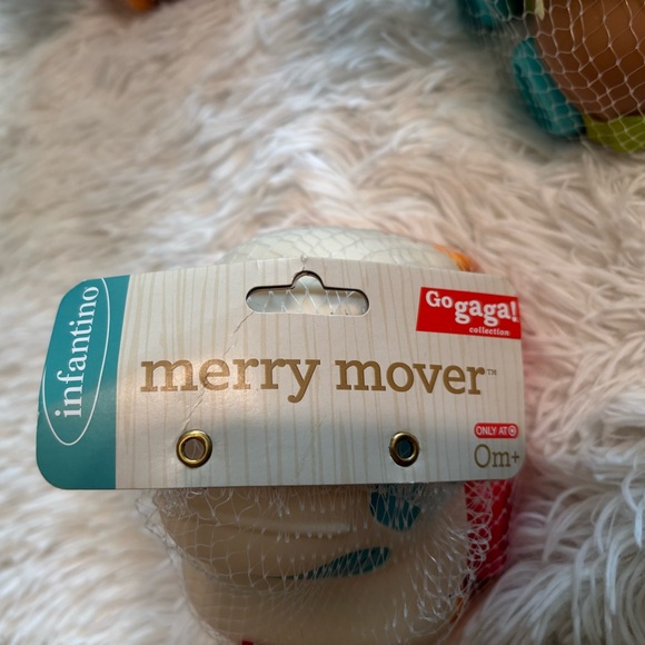 Infantino Go Gaga Merry Mover Rolling Baby Toy Car Set of 3 - Picture 5 of 6